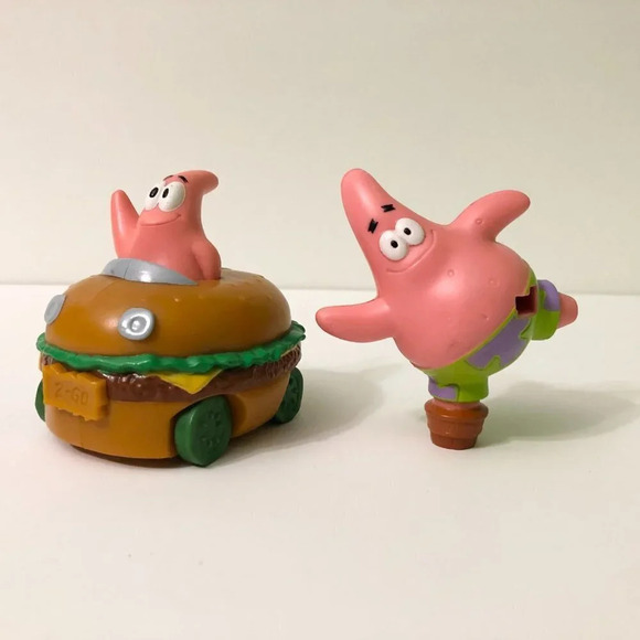 Assorted Spongebob Squarepants Figures Bobble  Square Head Keychain Toys - Picture 11 of 16